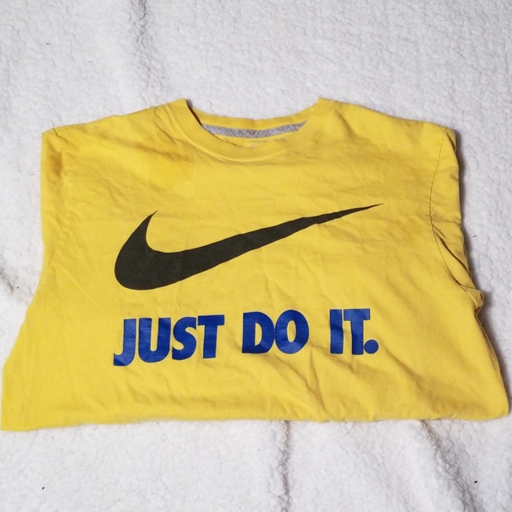 Yellow Nike Tee